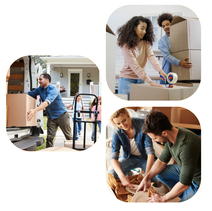 Three images for moving out of state